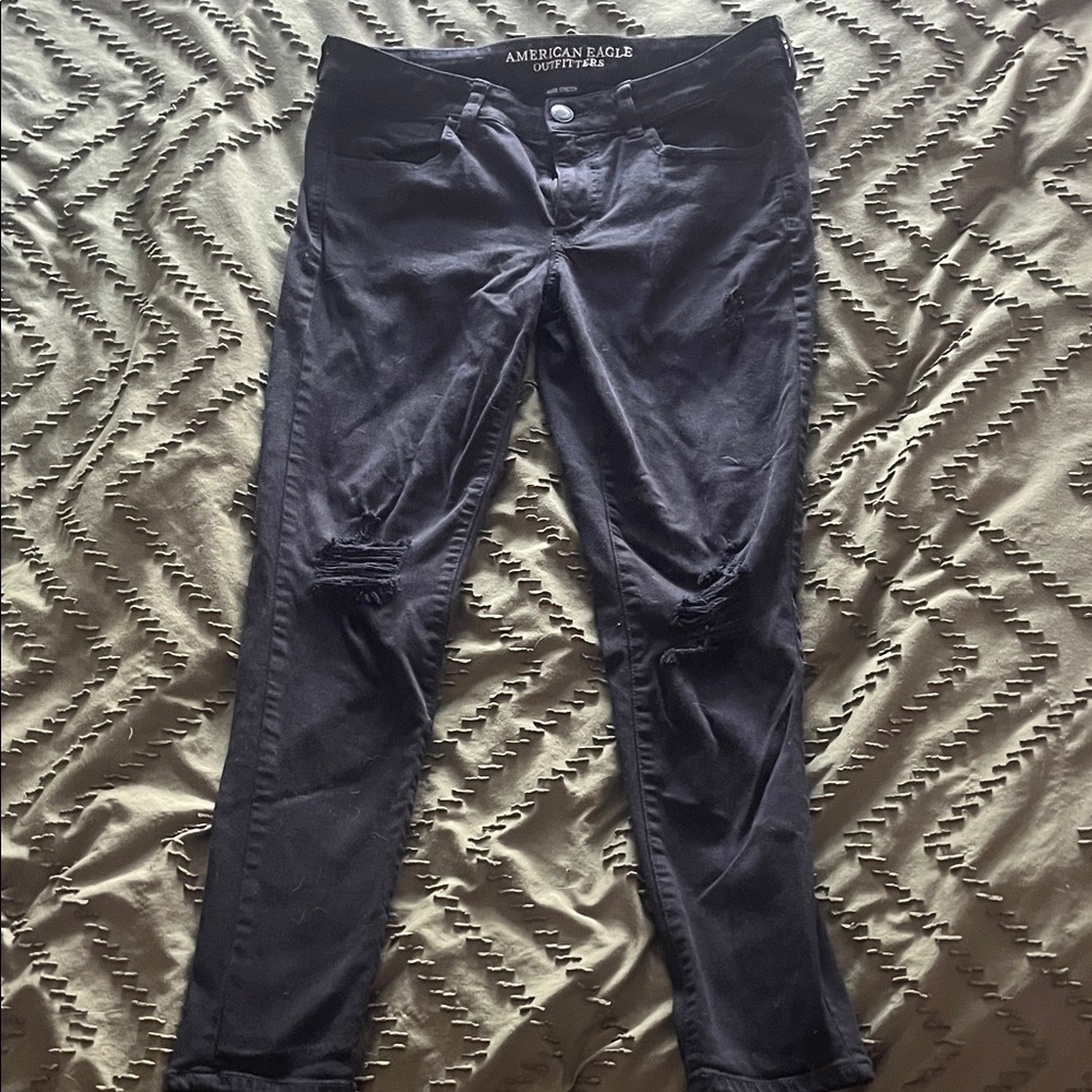 American Eagle Outfitters Dark Blue Jeggings